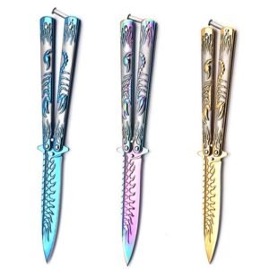 Butterfly Trainer Black Blue Model 19