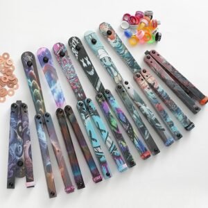 Butterfly Trainer Jenny Fancy Kunststoffknife Trainings-folding Trainer Tintenfisch