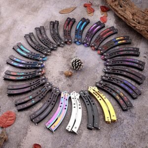 Grzebień Treningowy Balisong Rainbow Fade CSGO Balisong Trainer