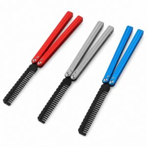 Stainless steel comb Aluminum Handle Practice CSGO