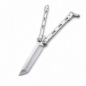 New Professional Butterfly KnifePractice Folding KnifeFolding KnifeThrowing KnifeTraining ToolUnbladed