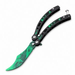 Butterfly practice knife CSGO folding unsharpened hand-throwing ornamental knife hand training knife