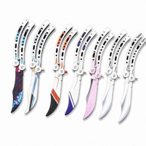 Butterfly Slaughter BALISONG Trainer Knife Upgraded