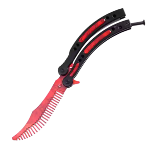 Balisong Butterfly Comb Peripheral Butterfly Practice Knife Throwing Knife Training Knife